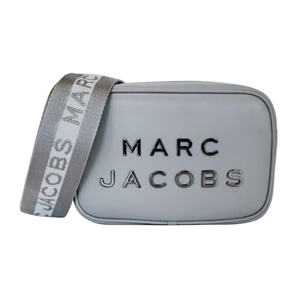 Marc Jacobs Flash Leather Crossbody Bag – Rock Grey - Picture 1 of 6
